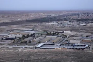 Căn cứ không quân Ayn al-Asad của Mỹ ở Iraq. Ảnh: SPUTNIK