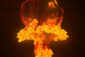 Hình ảnh minh họa một vụ thử hạt nhân. Ảnh: PIXABAY