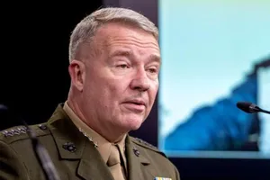 Tư lệnh Bộ Chỉ huy Miền Trung của Mỹ - Tướng Kenneth McKenzie. Ảnh: Andrew Harnik