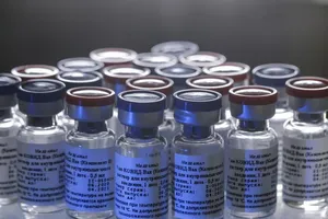 Vaccine COVID-19 tên Sputnik V của Nga. Ảnh: RDIF