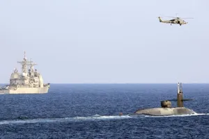 Tàu ngầm Mỹ chở 154 tên lửa dẫn đường Tomahawk tới vịnh Ba Tư