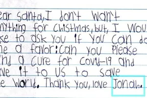 Rơi nước mắt với thư trẻ con: ‘Ông già Noel, xin hãy giúp đỡ!’