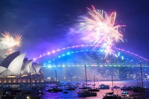 Chùm ảnh: Các nước tiễn 2021 mừng 2022 bằng những màn pháo hoa sáng trời 