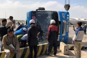 Tài xế xe khách ngủ gật, 6 người thương vong