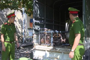 Bắt 3 người chở hổ từ Nghệ An ra Quảng Ninh nấu cao