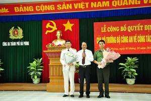 Giám đốc công an Hải Phòng và Hải Dương hoán đổi vị trí