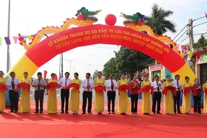 Đưa tuyến đường đôi ngoại thành gần 1.300 tỉ vào hoạt động