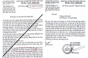 Truy tìm người tung văn bản giả mạo cho học sinh nghỉ học