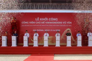 Xây dựng Công viên chủ đề VinWonders 1 tỷ USD ở Hải Phòng