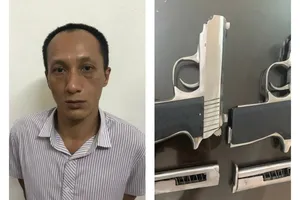 Học trên mạng rồi mở công xưởng chế tạo súng ngắn quân dụng