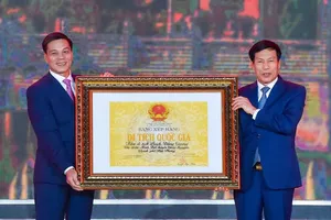 Di tích Bạch Đằng Giang được xếp hạng quốc gia