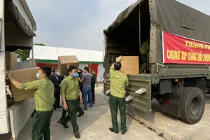 Hải Phòng hỗ trợ Hải Dương 5 tỉ đồng và 500.000 khẩu trang