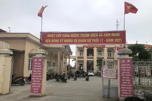 Công an huyện Tiên Lãng sẽ xác minh phản ánh của người dân xã Tiên Minh về việc thu phí làm CCCD cao hơn quy định. Ảnh: ĐH