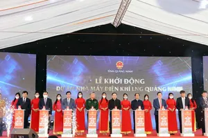 Phó thủ tướng Lê Văn Thành dự khởi động dự án nhà máy điện khí hơn 47.000 tỉ