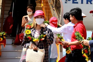 155 hành khách từ Hàn Quốc đến Nha Trang sau 2 năm ngưng trệ