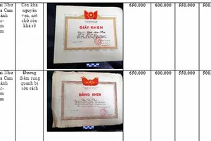 Cán bộ bảo tàng kê khống giá kỷ vật chiến tranh được tặng miễn phí