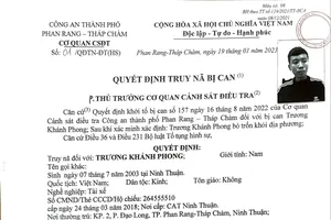 Công an truy bắt bị can truy nã huy động đàn em đi trả thù công an