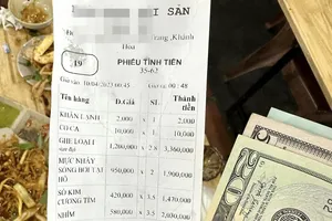 Nha Trang xác minh thông tin quán hải sản 'chặt chém' ba người Trung Quốc