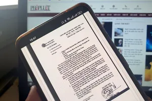 Văn bản giả mạo UBND Khánh Hòa lan truyền trên mạng