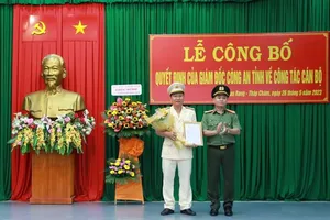 TP Phan Rang - Tháp Chàm có Trưởng Công an mới