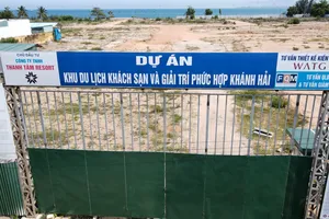 Thanh tra 3 dự án du lịch cấp phép hơn 10 năm vẫn dở dang ở Ninh Thuận 