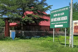 Kiến nghị chấm dứt dự án du lịch suối khoáng nóng ở Ninh Thuận 