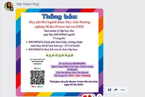 Ninh Thuận: Yêu cầu không đóng thêm các khoản tiền khi tham gia bồi dưỡng hướng nghiệp 