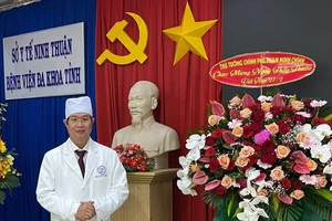 Bệnh viện Đa khoa tỉnh Ninh Thuận có tân giám đốc