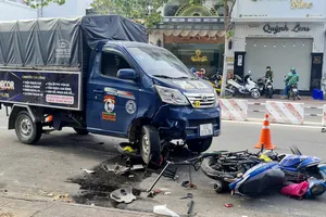 Làm rõ vụ tai nạn giao thông sau cự cãi giữa tài xế xe tải và người chạy xe máy