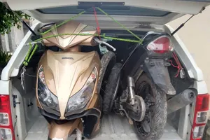 Bắt 2 kẻ chuyên trộm xe máy dọc quốc lộ 1