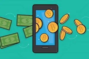 Minh họa tiền mã hóa - Ảnh: IRD