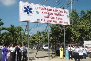 TP.HCM: Thêm 3 trung tâm cấp cứu 115 đi vào hoạt động