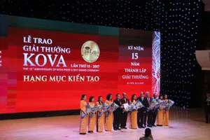 Y tế TP.HCM ôm trọn giải Kiến tạo giải thưởng KOVA 2017