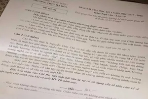 Đề Văn lớp 10 gây bão khi cho HS hóa thân Chi Pu 