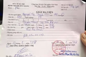 Kỷ luật BS chỉ định hút thai khi thai vẫn sống