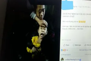 Bé trai bị chó cắn phát dại kêu như chó sủa?