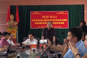 Thanh tra cắm chốt của Bộ GD&ĐT ở đâu khi Hà Giang chấm thi?