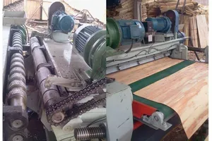 Ngã vào máy bóc gỗ, thêm 1 người bị lột toàn bộ da tay và ngực