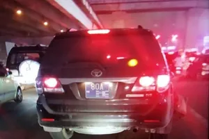 Xe biển xanh gây tai nạn là của Cục Cảnh sát kinh tế