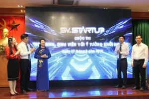 100 triệu đồng cho sinh viên có ý tưởng khởi nghiệp xuất sắc