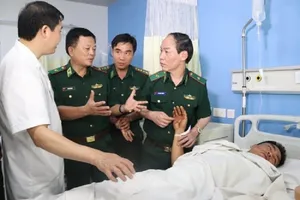 Cập nhật thông tin về 2 chiến sĩ bị bắn khi vây bắt ma túy
