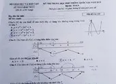 Gợi ý giải 24 mã đề thi môn Toán kỳ thi THPT Quốc gia 2019