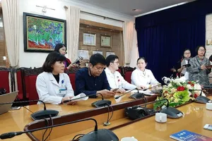 Bệnh viện Xanh Pôn họp báo chóng vánh trong ... 5 phút