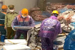 Kinh hãi 72 tấn nội tạng động vật bốc mùi giữa dịch COVID-19