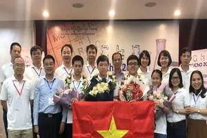 4 học sinh Việt Nam đoạt HCV tại Olympic Hóa học quốc tế