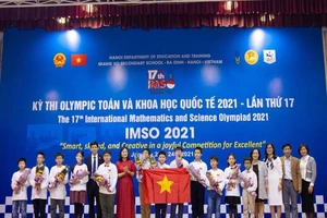 Việt Nam giành 2 Huy chương Vàng Toán và Khoa học