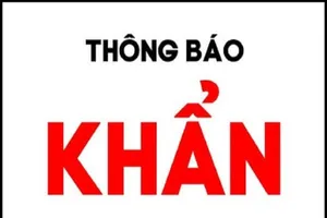 Thông báo khẩn của Bộ Y tế tối 29-1