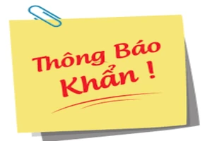 Thông báo khẩn số 30: Những ai từng đến đây khai báo gấp