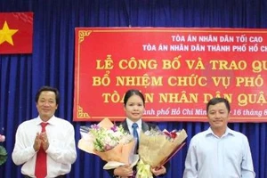 TP.HCM: Toà án quận Gò Vấp có thêm nữ phó chánh án