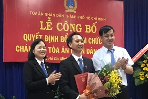 Bổ nhiệm chánh án quận 7, TP.HCM